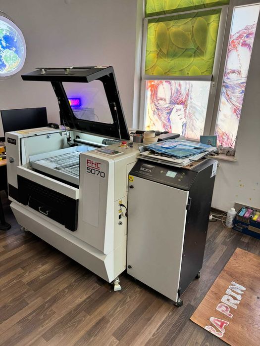 Laser CO2 - sistem profesional - 50 x 70 cm ( gravura si taiere )