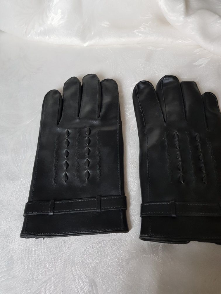 Мъжки ръкавици кожа