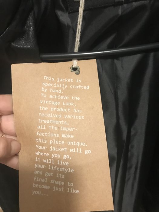 Geaca de piele barbati , marimea S