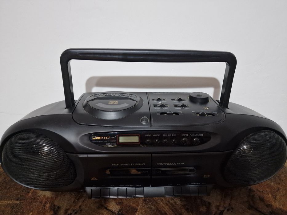 Radio dublu casetofon cd Clatronic