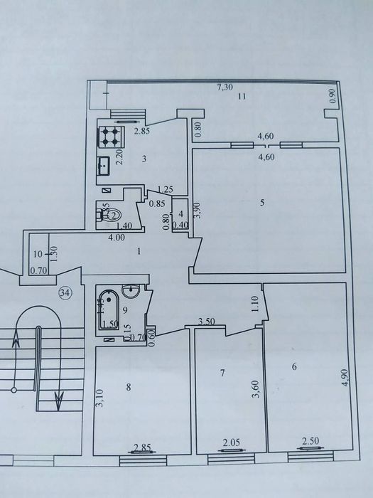 Продам 4 ком Юнусабад 3 квартал Ипотека