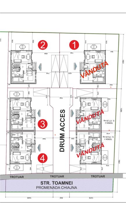 Casa individuala - Chiajna - Padure - Str Toamnei - Promenada Chiajna