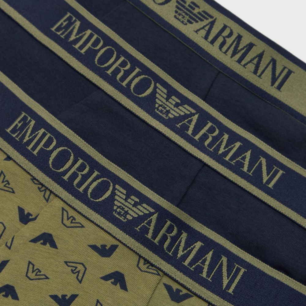 Оригинални мъжки боксерки 3 броя Emporio Armani 112130 4F717 75436