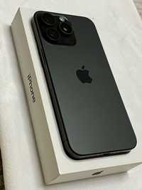 iPhone 15 pro max 256GB black titanium