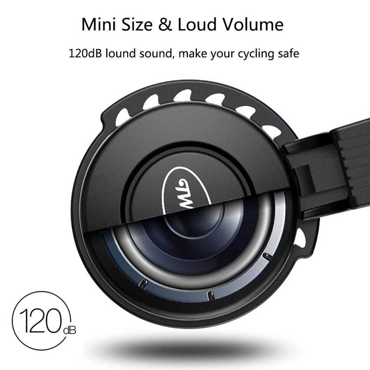 Sonerie electrica originala Twook USB invizibila 120 dB bicicleta mtb