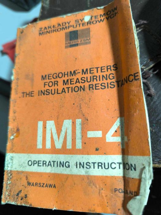 Уред за измерване на изолационно съпротивление
