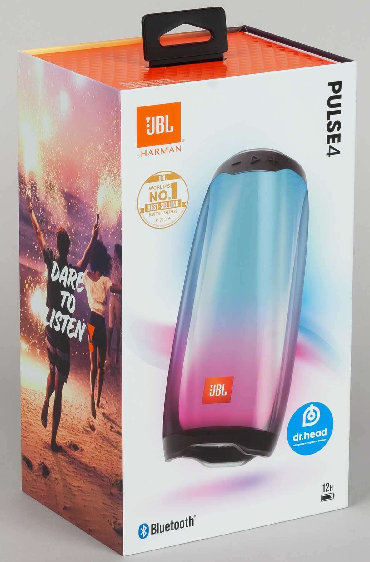 Портативная акустика JBL Pulse 4 white