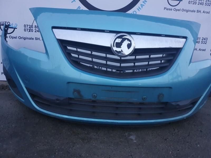 Bara fata spoiler cu gauri pentru senzori de parcare Opel Meriva B
