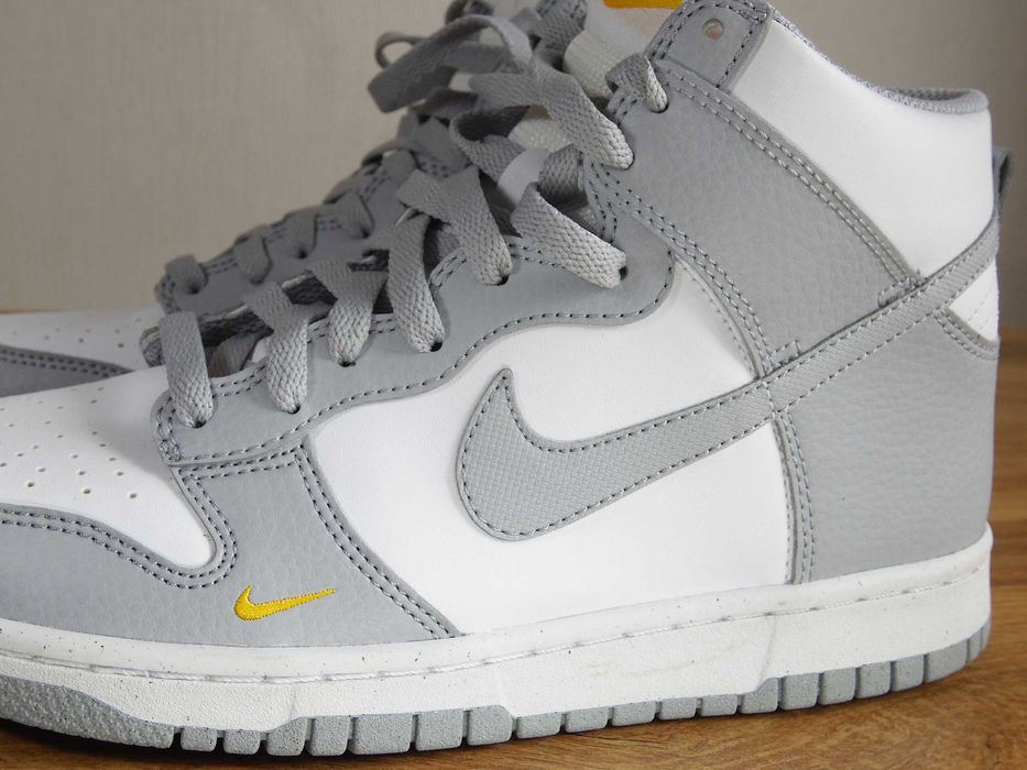 Nike Dunk High Next Nature Wolf Grey Marigold - 38,5 номер