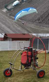 Paramotor trike plus aripa