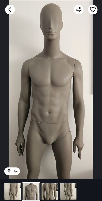 Manechin fibra folosit