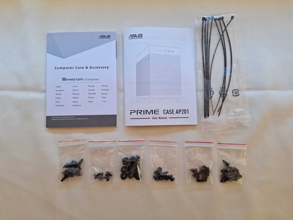 Cracasa PC ASUS Prime AP201 Black