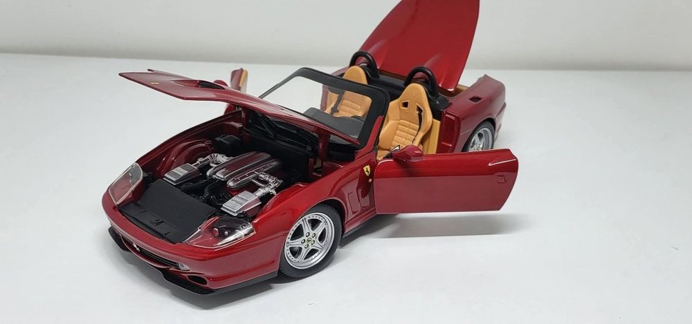 Machetă Ferrari 550 BARCHETTA 1/18 HOTWHEELS