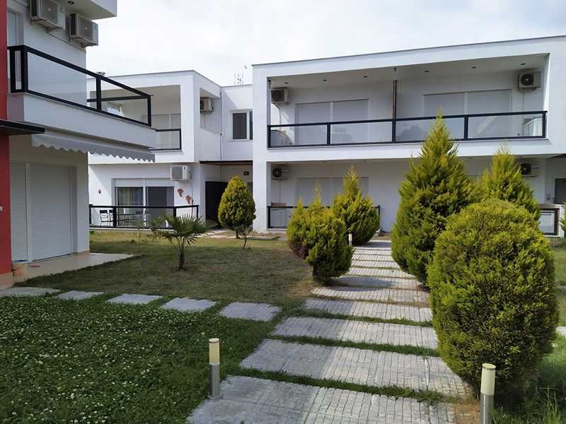 Апартамент Ефталия с 2 спални на 150м от плажа в Керамоти, Гърция