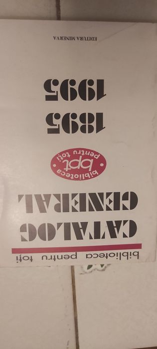 Catalog general bpt 1895-1995