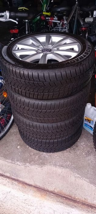 4 Roti Alu 215/55/17 Passat b8..Skoda T-ROC  Dot 2023 iarna imp.Germ.