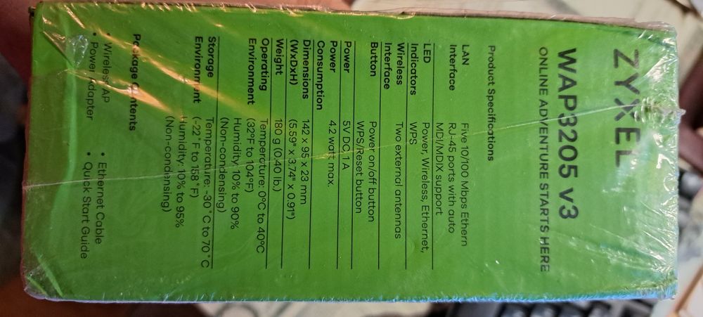 Access Point Zyxel WAP3205 V3 802.11BGN