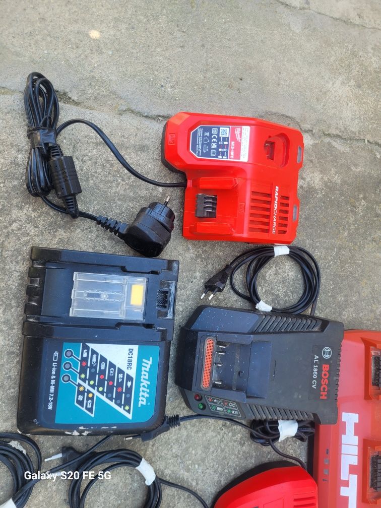 Încărcătoare Hilti,Bosch,Milwaukee,Makita