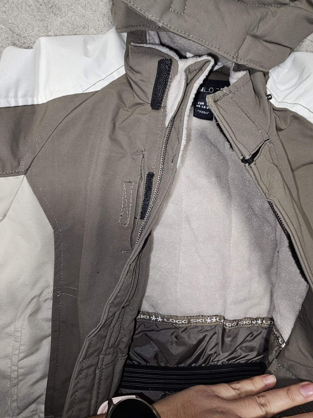 Нов детски зимен комплект яке и панталон H&M 1,5-2г. 92 см