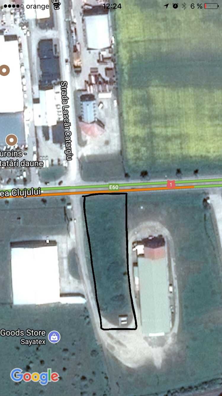 De inchiriat teren intravilan 3000 mp Calea Clujului nr 307, Oradea