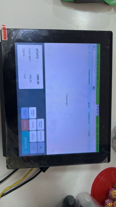 Сенсорный моноблок касса