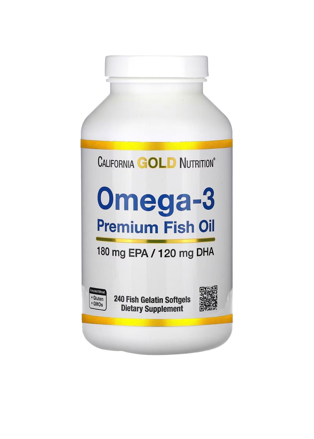 Omega 3 Gold Nutrition 240