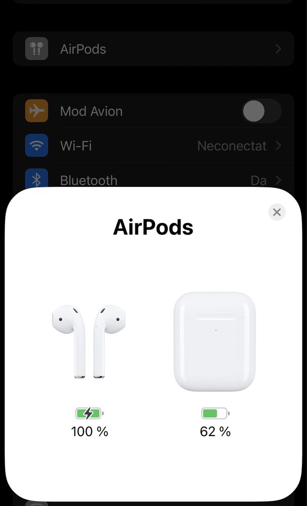 Casti AirPods Apple generația 2