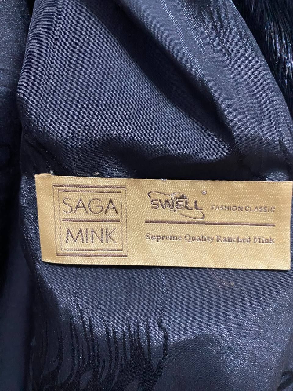 Норковая шуба Swell (Saga Mink - Superb Quality Ranched Mink)