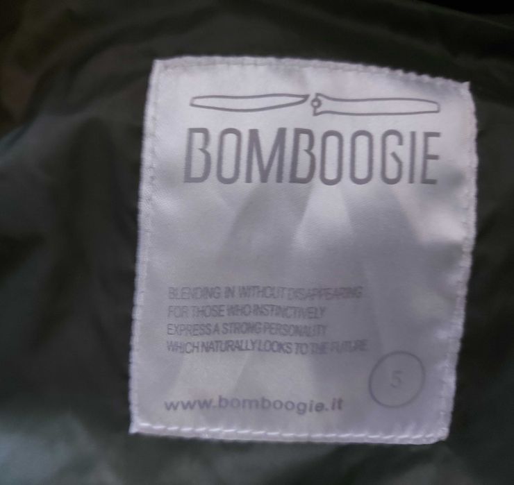 Bamboogie down jacket,M40/L42 дамско пухено яkе90%пух10%пера дълго84см