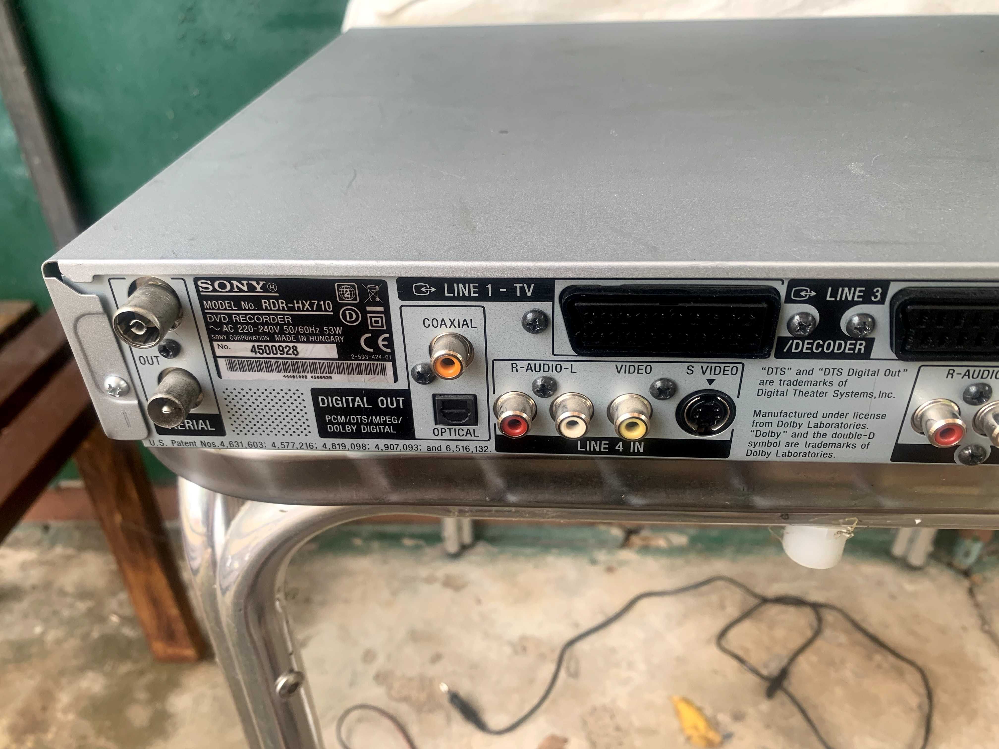 DVD Recorder Sony RDR HX-710
