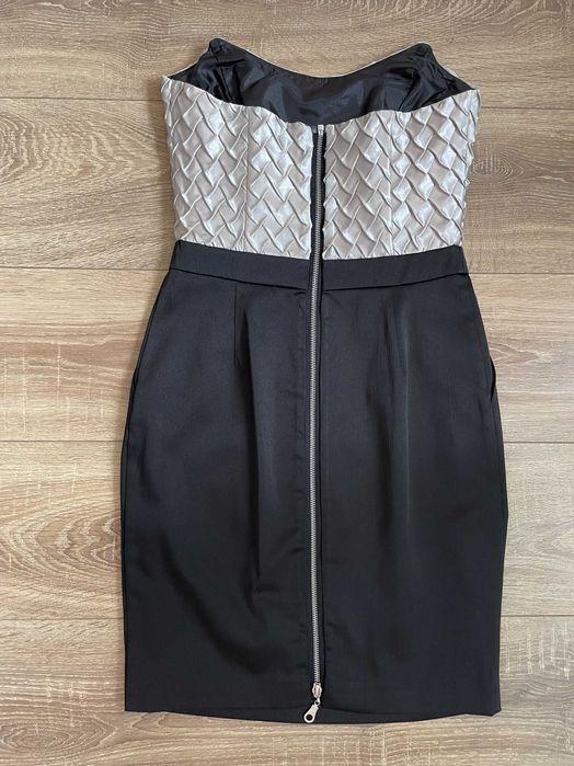 Rochie de ocazie tip corset si fermoar la spate Gorgeous S