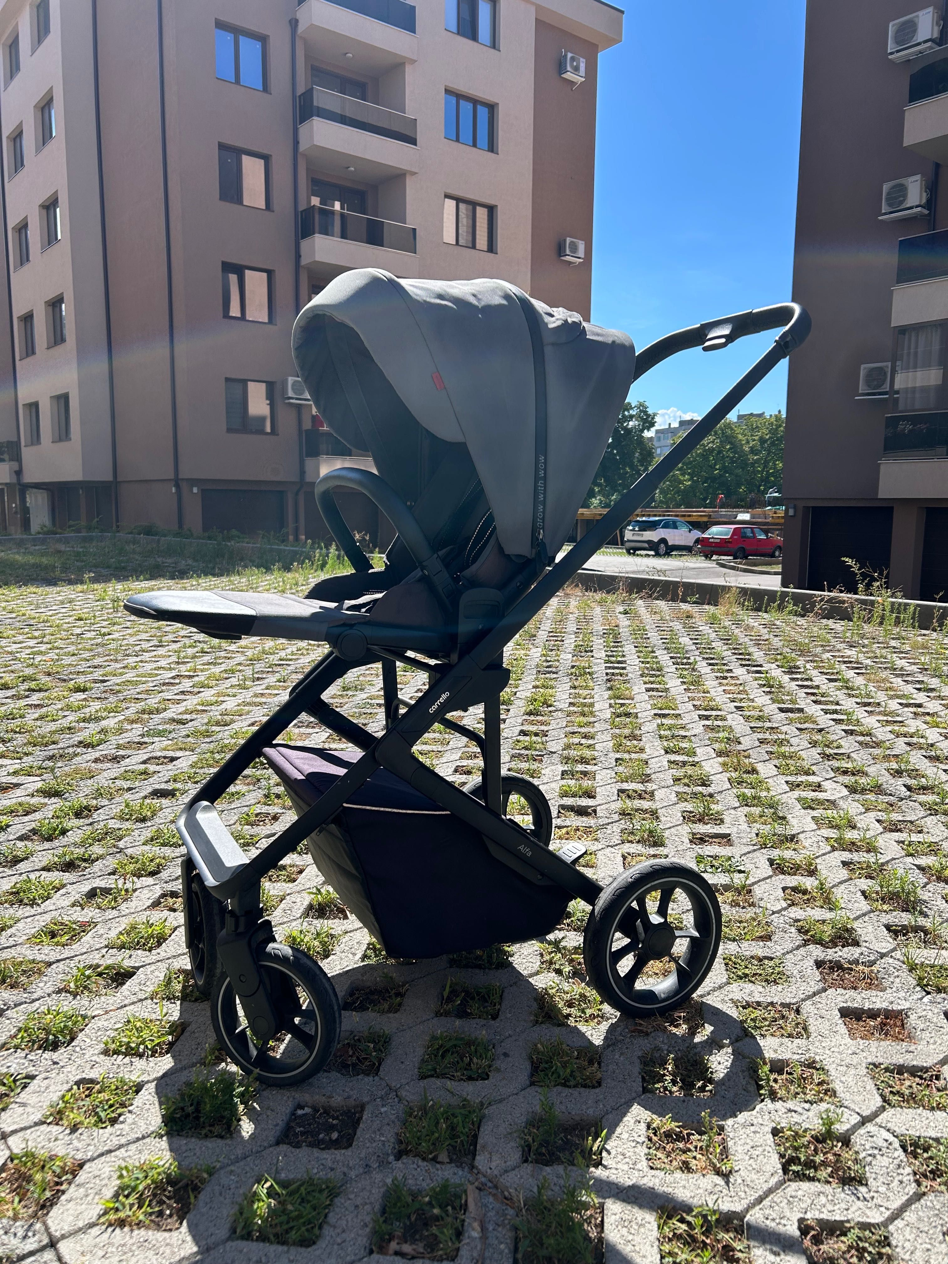 Бебешка количка Carrello Alfa Graphite Grey 2023