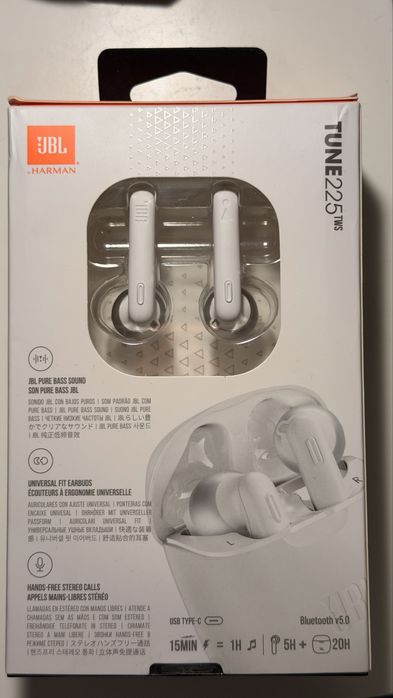 Casti wireless JBL Tune 225 TWS