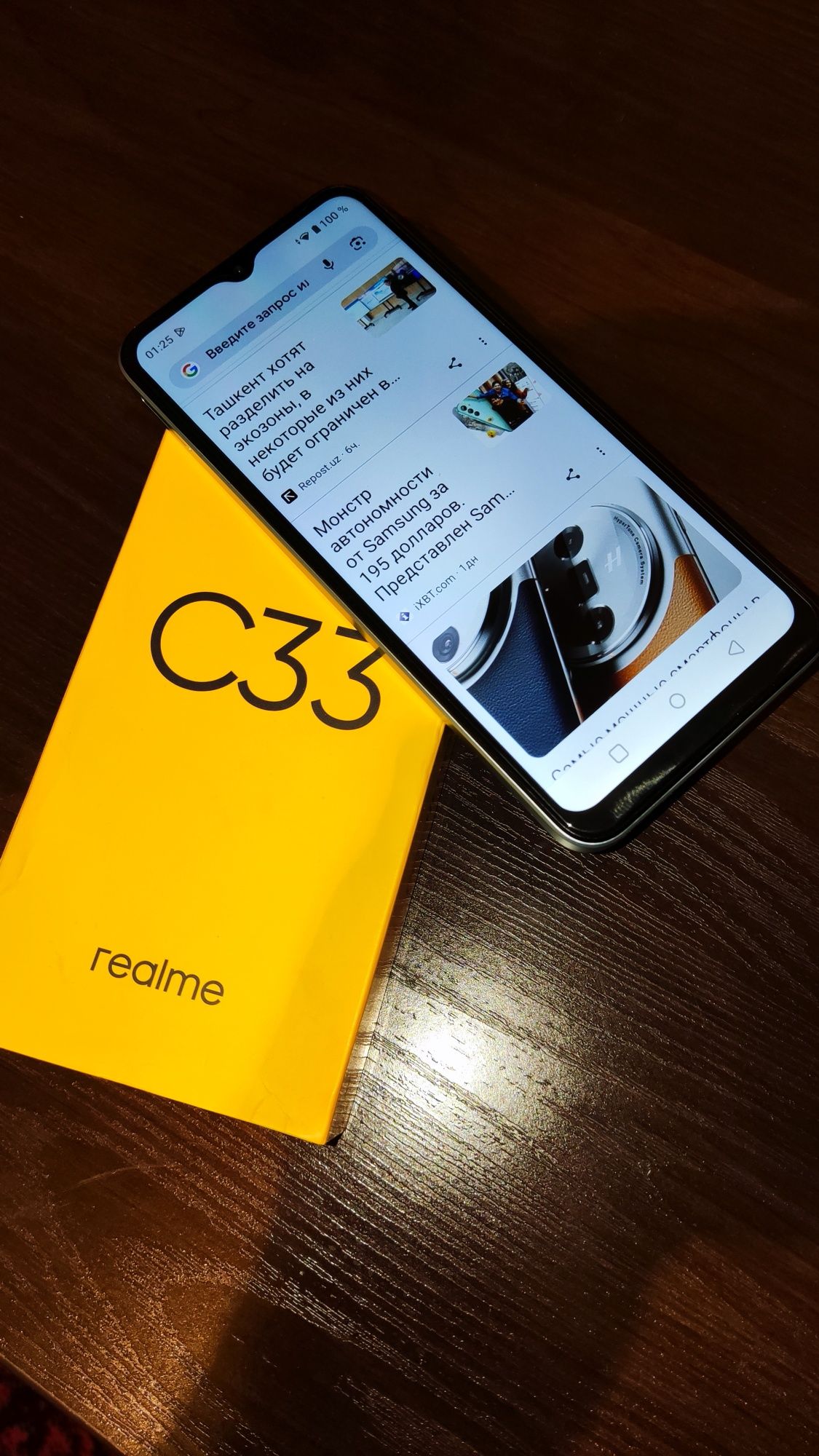 REALME C33 состояние новое 3/32