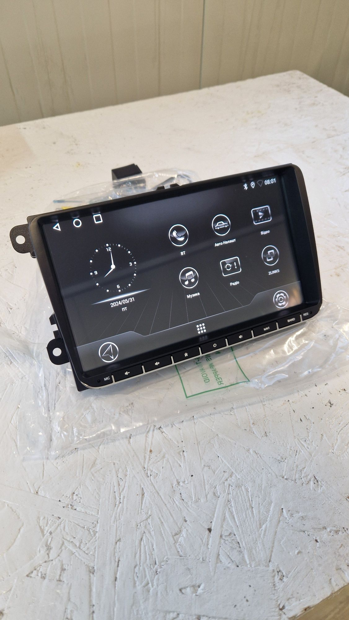 Мультимедиа 9" Android Volkswagen Golf Passat Polo Jetta Touran Caddy