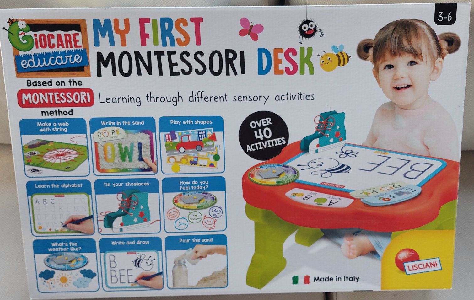 Masuta cu activitati Montessori