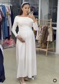 Продам новое белое платье размер стандарт