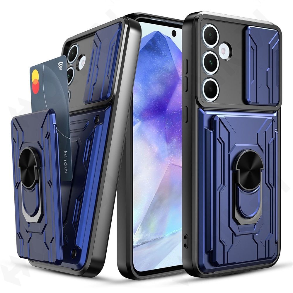 Samsung Galaxy A56 A16 A55 A15 A25 / RING CARD SLOT Удароустойчив кейс