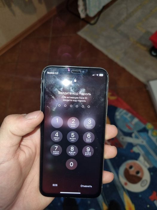 Обменяю айфон х 256гб 100акб фейс работает