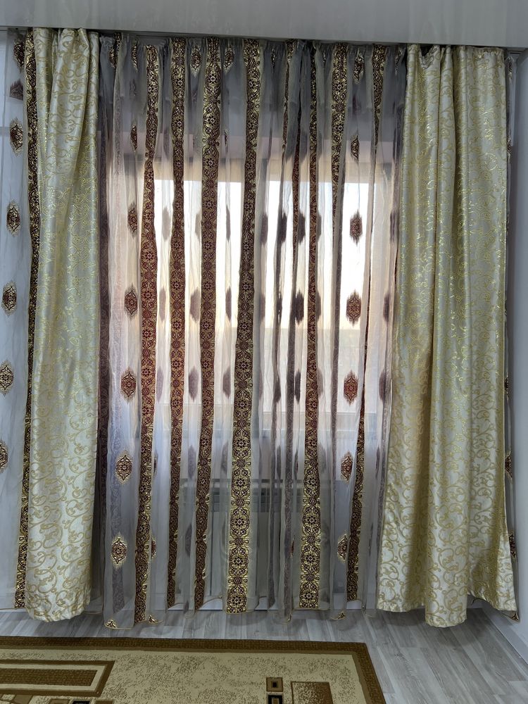 Тюль красивая