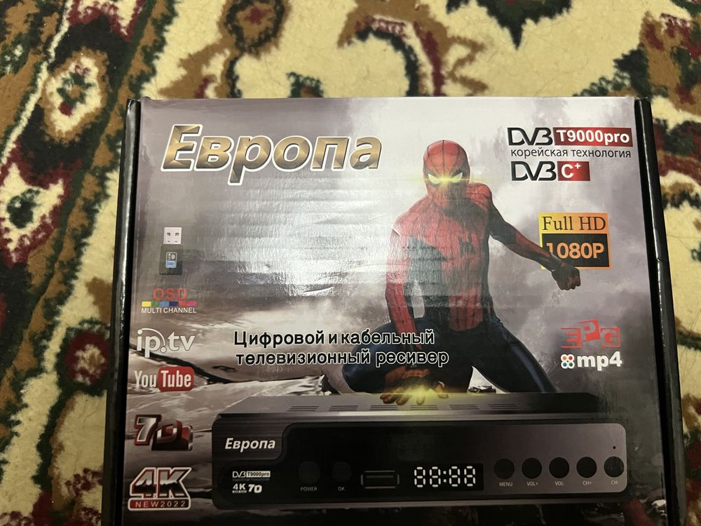 Тюнер TV box Европа