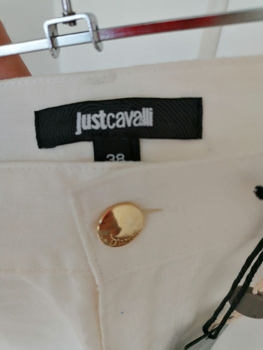 JUST CAVALLI Мъжки ленен панталон