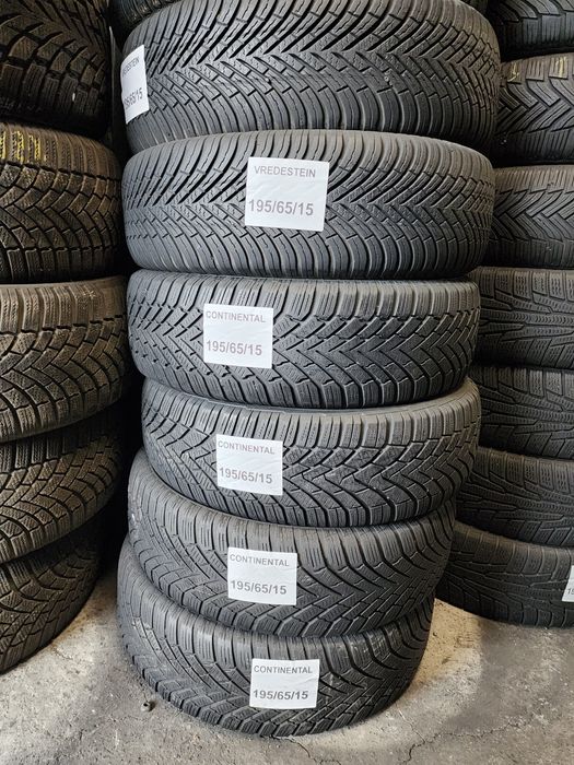 Anvelope 195 65 15 iarna Michelin Continental și Nokian