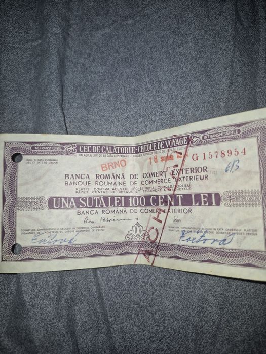 Cec călătorie, vechi