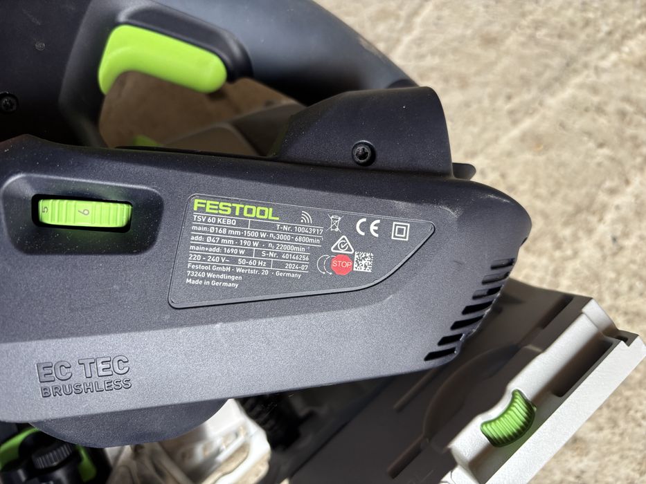 Festool Ferastrau circular cu incizor TSV 60 KEBQ