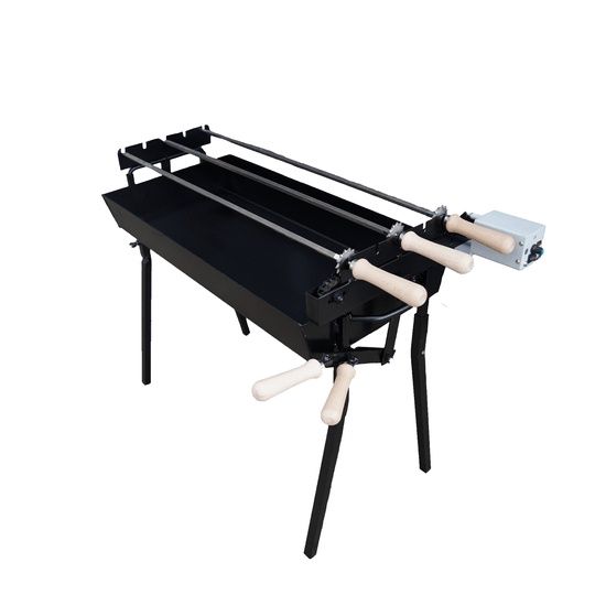 Верижно Модерно Кипърско барбекю Suvla с моторче  от king-bbq.com