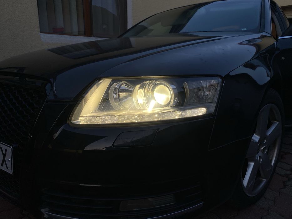 Far/faruri stanga /dreapta audi a6 c6 facelift 2010 xenon led