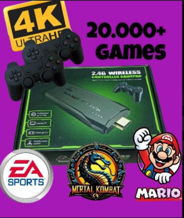 20.000+ o'yin Game Stick