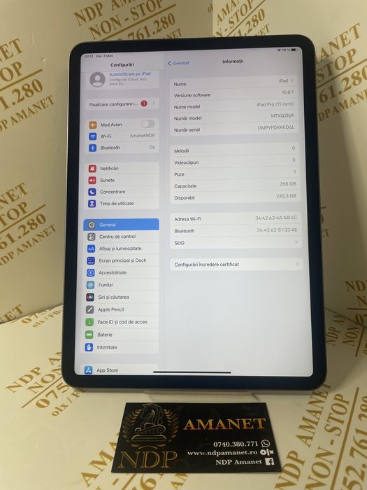 NDP Amanet Braila  Ipad Pro 11 inch (40505)