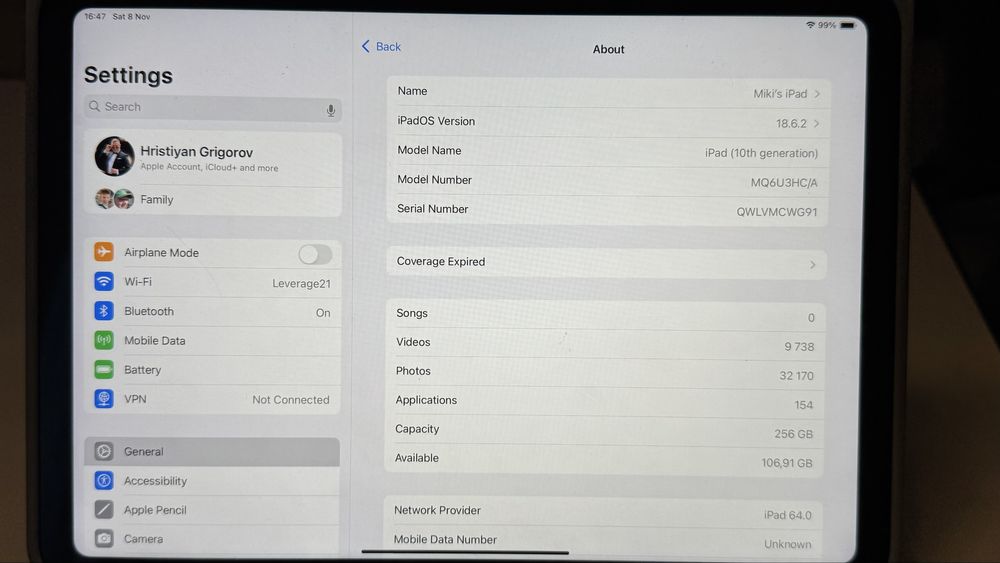 Продавам Ipad 10 g 256 gb в перфектно състояние